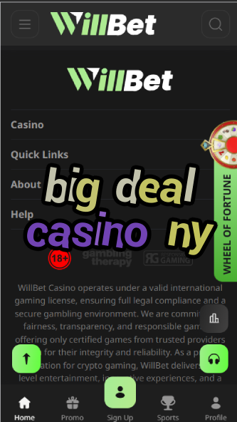 Big Deal Casino NY - New York Casino-casinoorder.vip